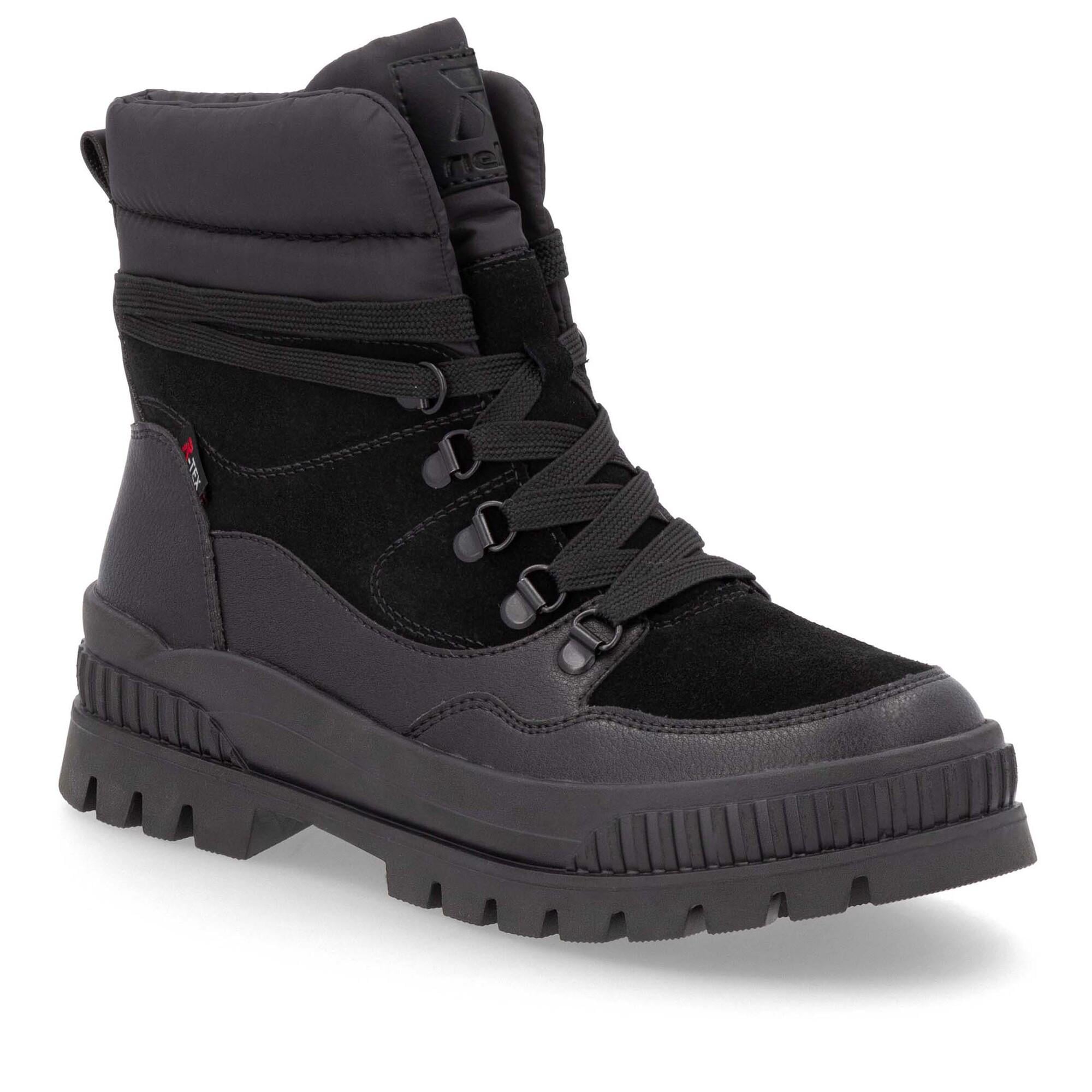 Ботинки женские зимние RIEKER Evolution повседневные р. 38 Черный (013841-38)