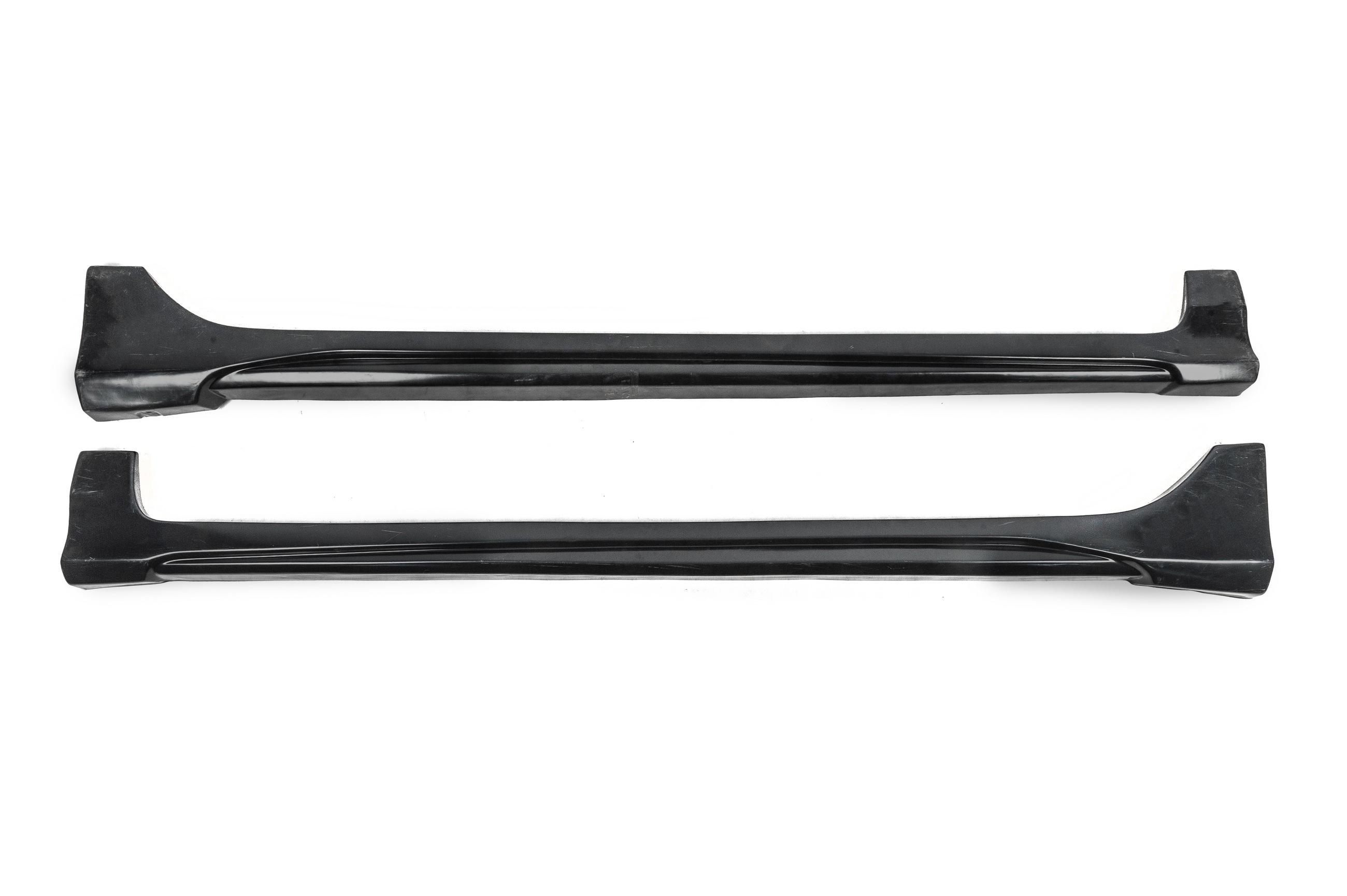 Боковые пороги DPT V-1 для Honda Civic Sedan X 2016-2021 гг. abs-пластик под покраску (130691)
