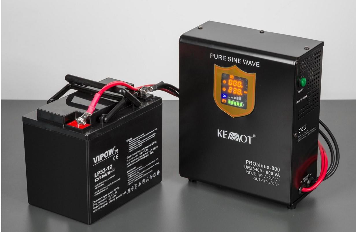 Источники бесперебойного питания Kemot URZ3409 LED 800 ВА 500 Вт 12 В с правильной синусоидой - фото 6 Источники бесперебойного питания Kemot URZ3409 LED 800 ВА 500 Вт 12 В с правильной синусоидой - фото 6