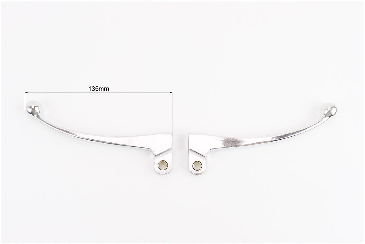 Рычаги руля Suzuki AD50 Хром (308530) - фото 3