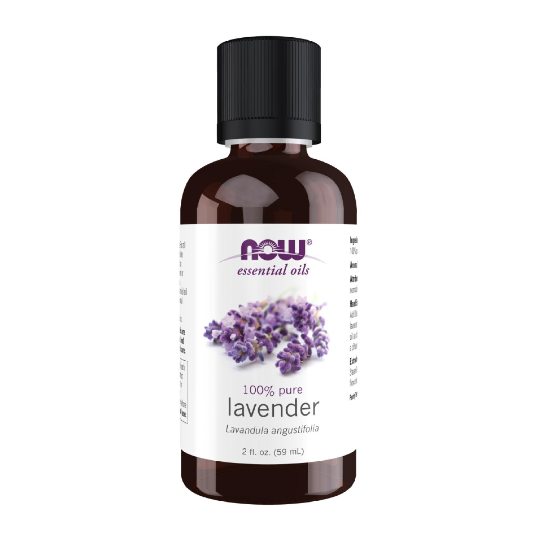 Масло эфирное лаванды Now Foods Lavender Oil 59 мл
