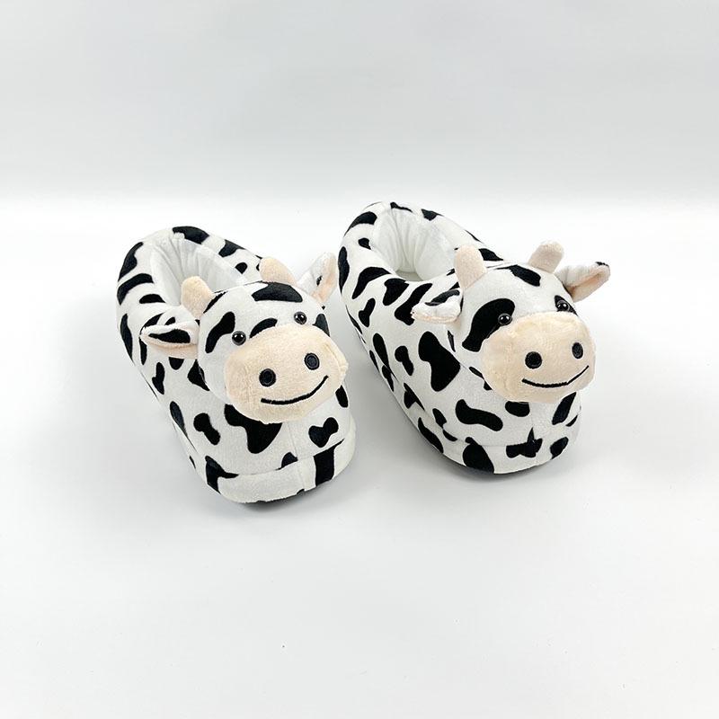 Тапочки плюшевые Корова р. 34-38 (6064)