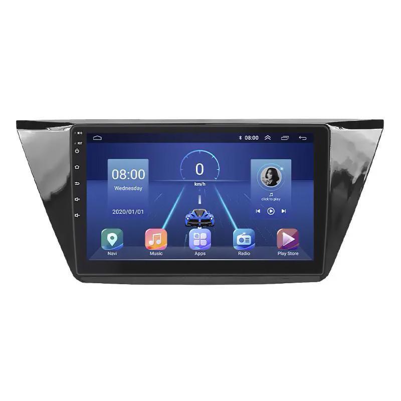 Автомагнитола штатная Lesko для Volkswagen Touran III 2015-н.в. 10" 6/128Gb 4G Wi-Fi GPS Top MOB