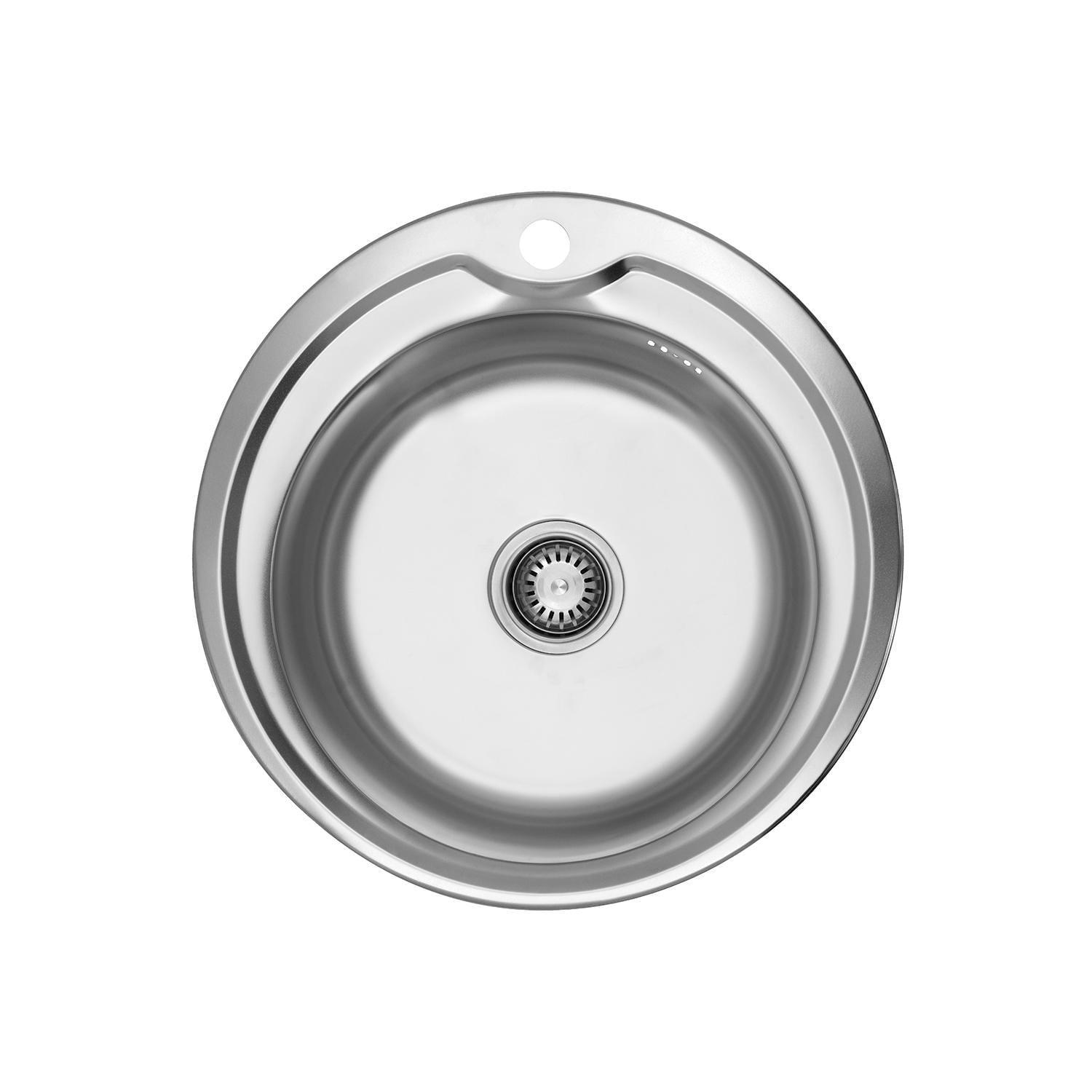 Мойка для кухни Kroner KRP Satin 510 0,6 мм (CV022769)
