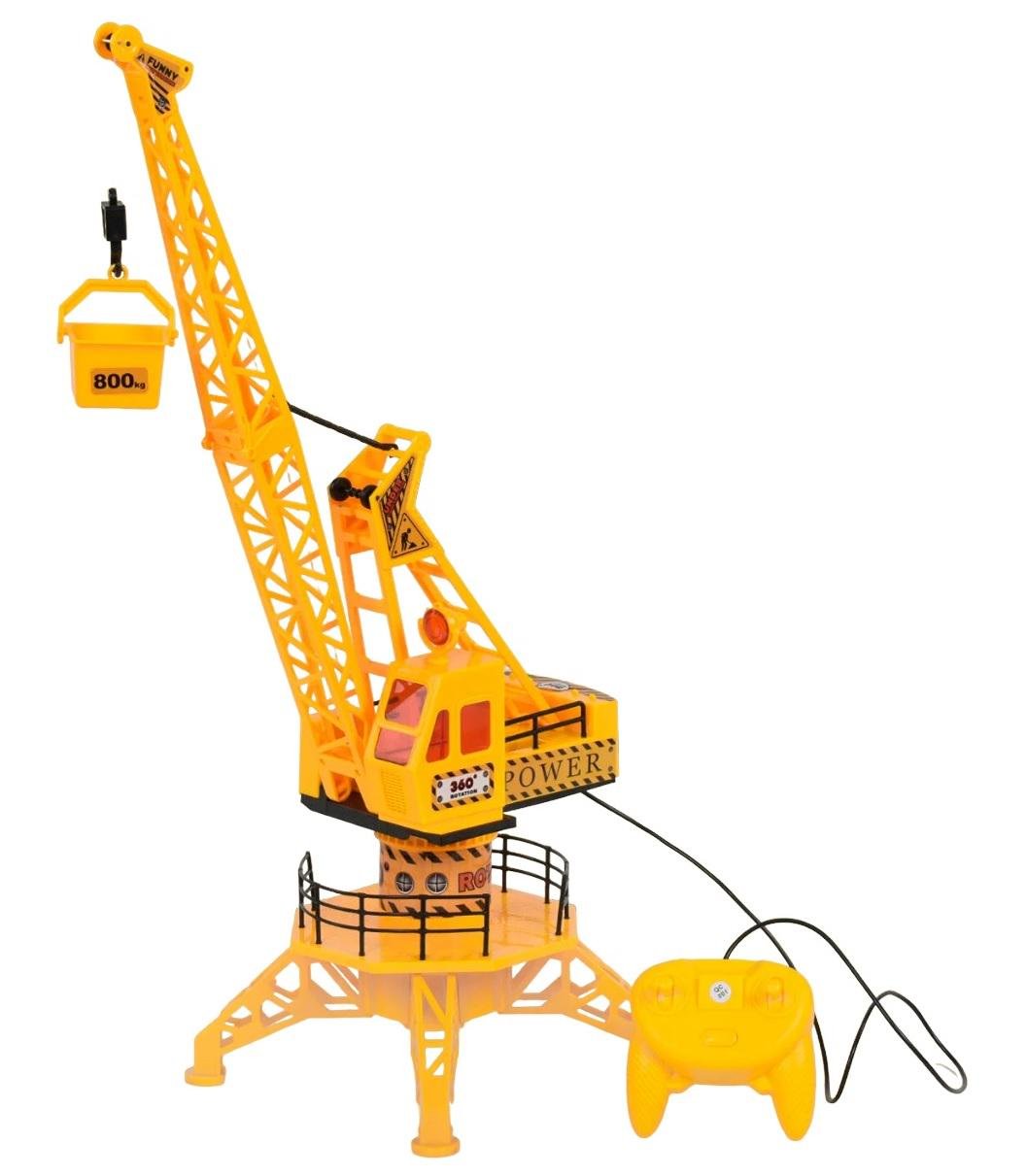 Кран на радіокеруванні на батареях з підсвічуванням Yellow (81960)