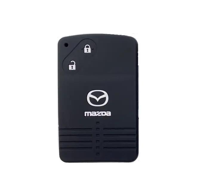 Чехол силиконовый для автоключа Mazda KC10 (TRE95)