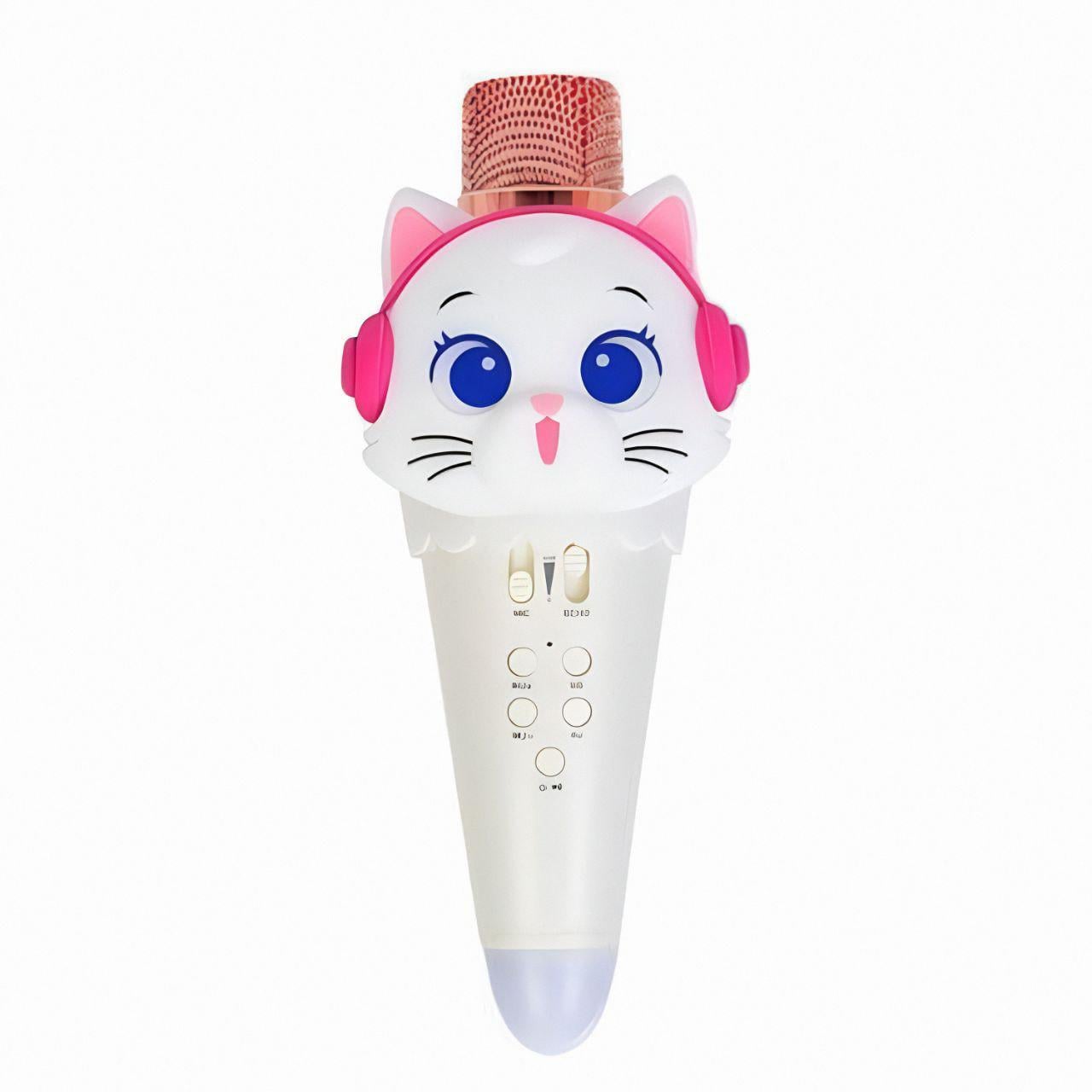 Микрофон XL-610-620-630 с котиком встроенный аккумулятор 1800 мА·ч 5 Вт 21 см Белый (26859396) Микрофон XL-610-620-630 с котиком встроенный аккумулятор 1800 мА·ч 5 Вт 21 см Белый (26859396)