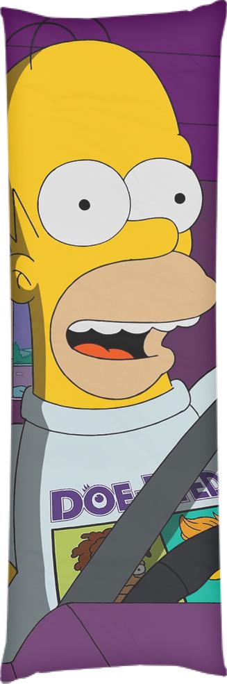 Подушка дакимакура Simpsons 3 50x150 см (14106717)