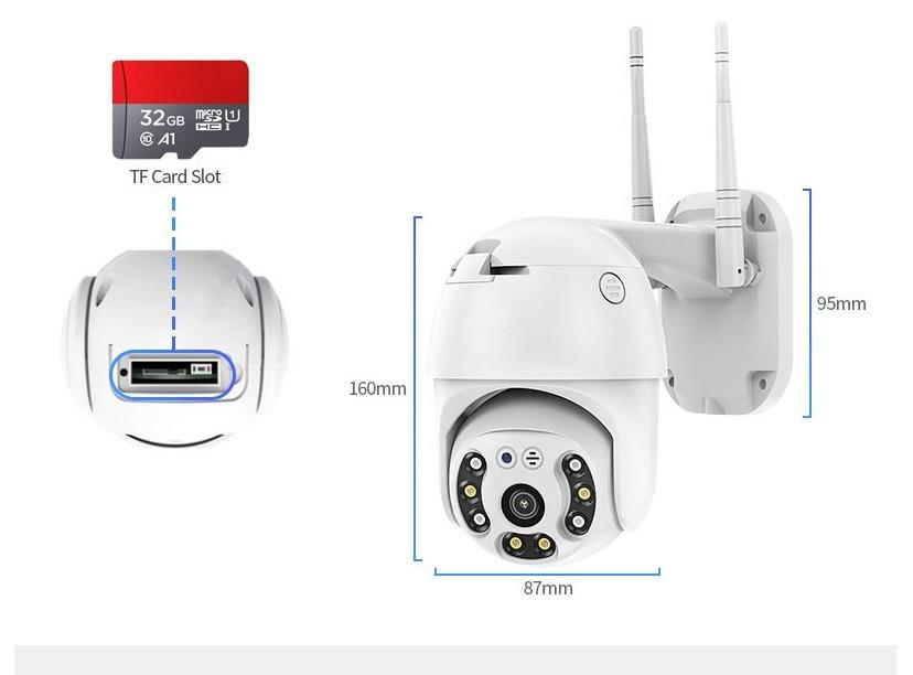 Уличная IP-камера видеонаблюдения Rangecam 4GN3 Wi-Fi 360 2 Мп поворотная с картой 64 Гб - фото 11