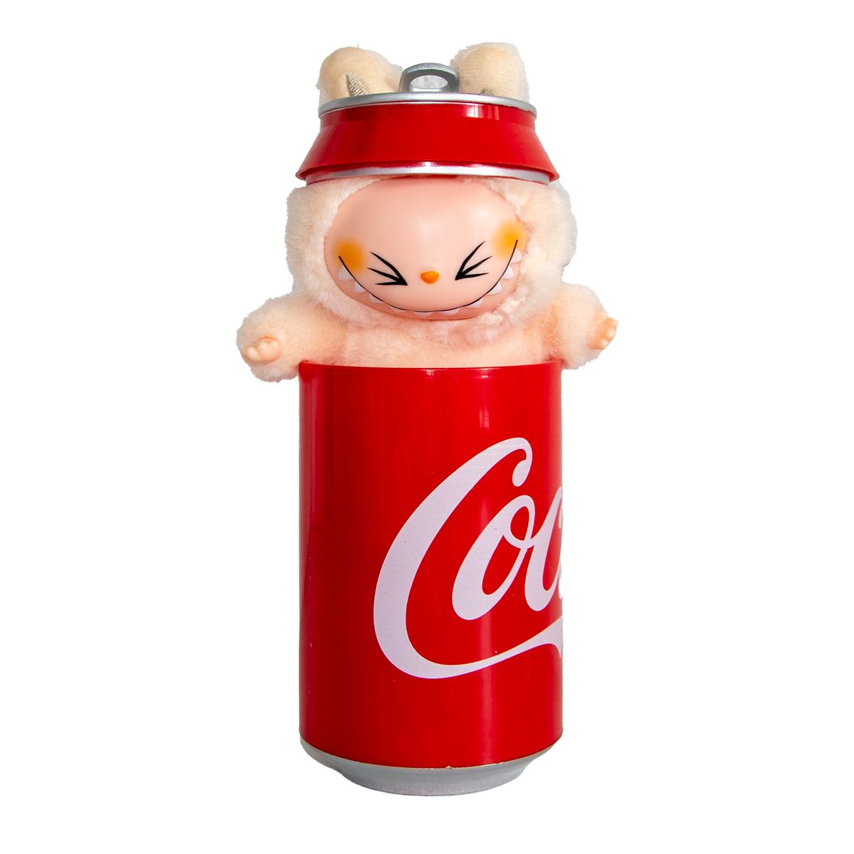 Мини-фигурка Labubu The Monsters в банке Coca-Cola Белый (1011037-White)
