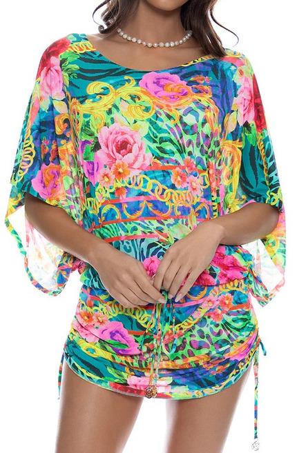 Плаття туніка Luli Fama L Різнокольоровий (L821968)