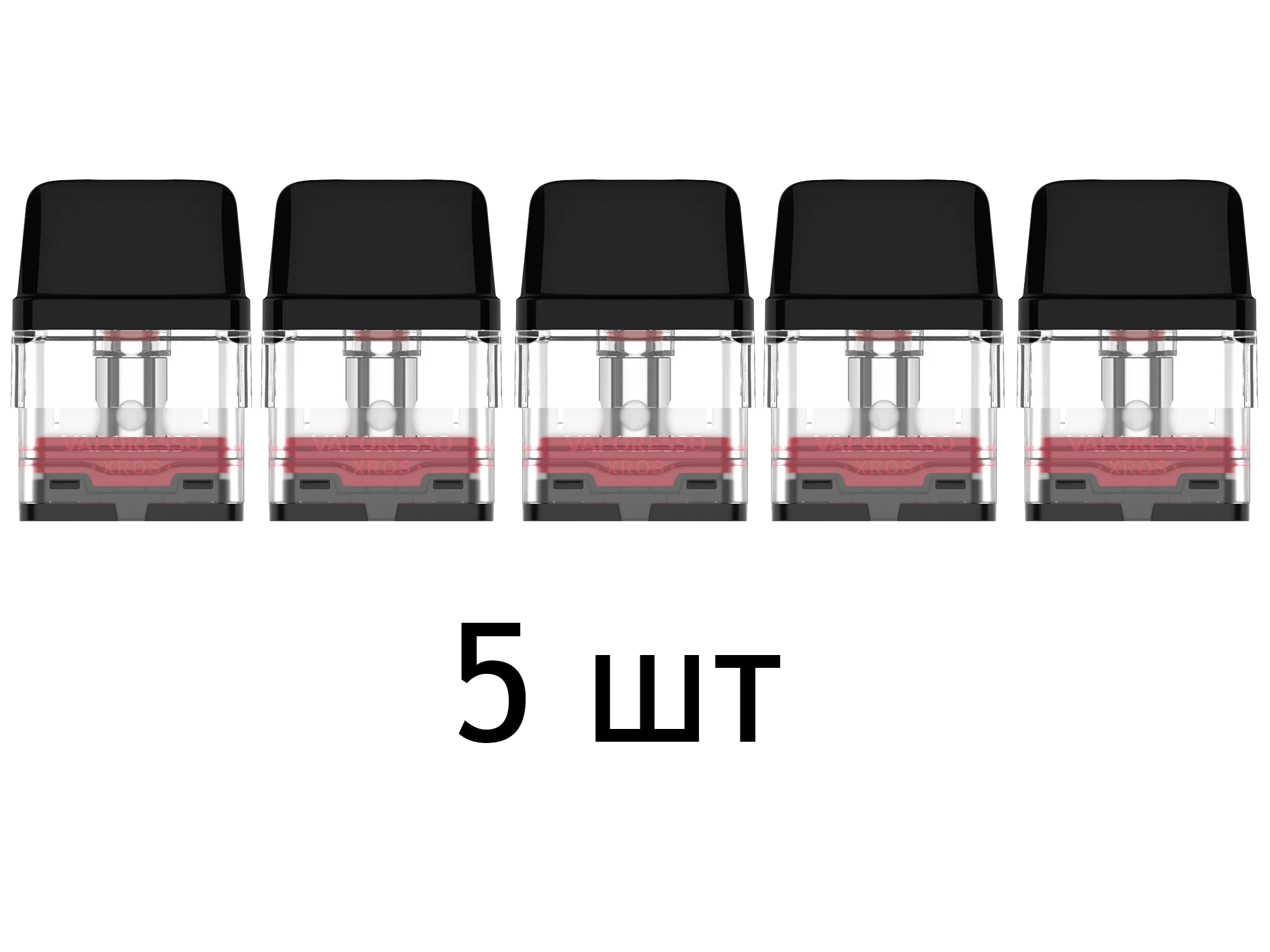 Картридж Vaporesso XROS Series Pod 2 мл 0.8 Ом 5 шт. - фото 2