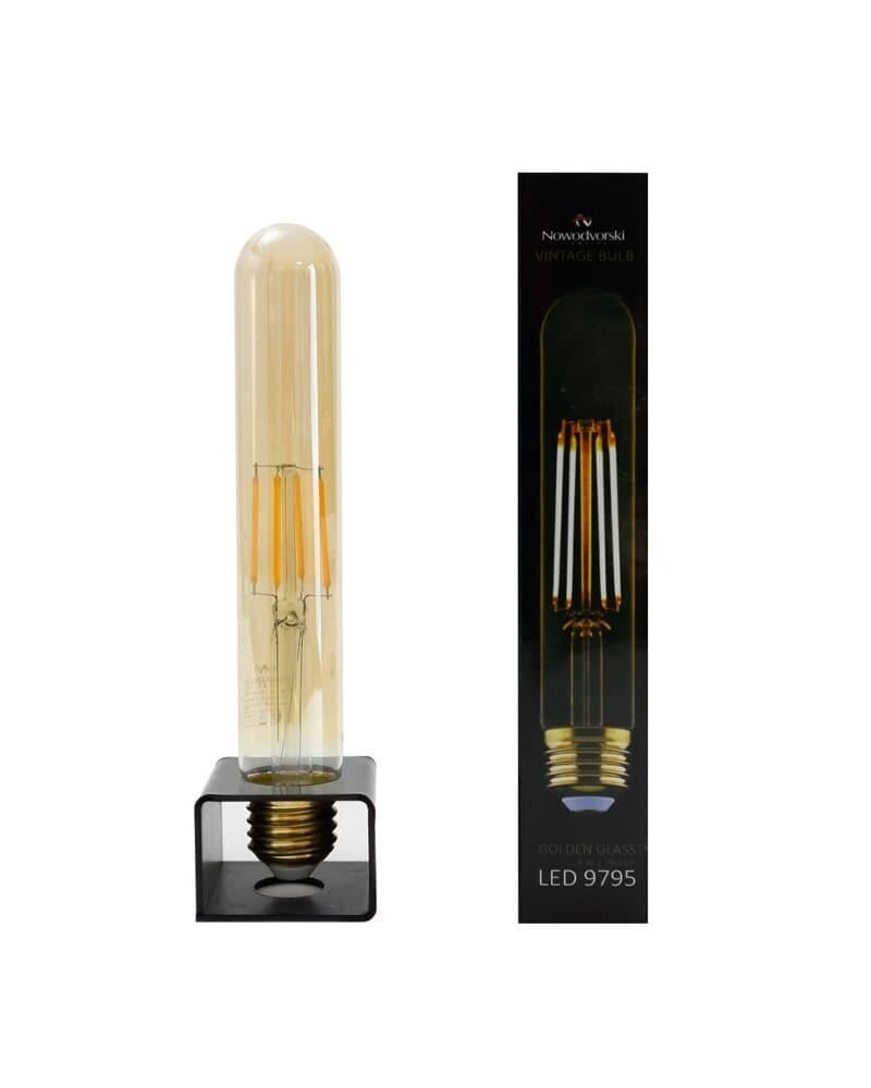 Лампа Nowodvorski 9795 Bulb vintage LED E27 1x4W 2200K 370 лм Transparent (12569519)