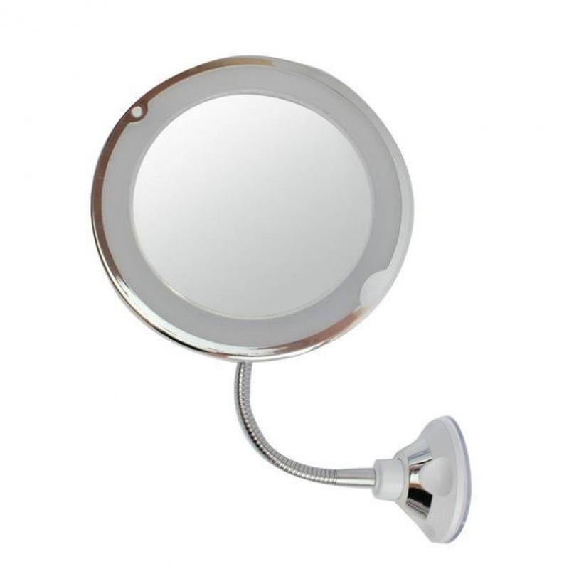 Зеркало для макияжа Flexible Mirror с подсветкой на гибкой ножке WO-30 - фото 1