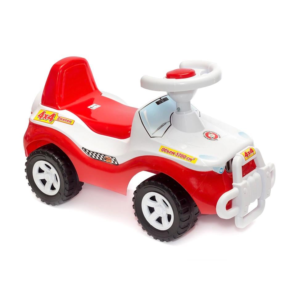 Каталка-толокар дитяча Orion Джипік 105OR Червоний