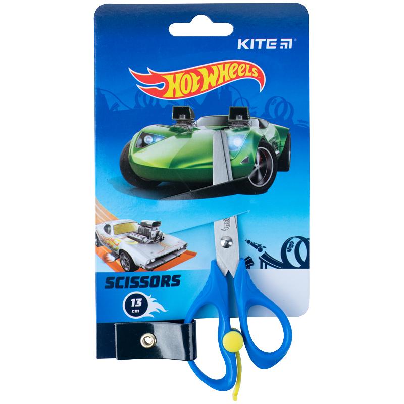 Ножницы детские с пружиной Kite Hot Wheels 13 см (HW22-129)