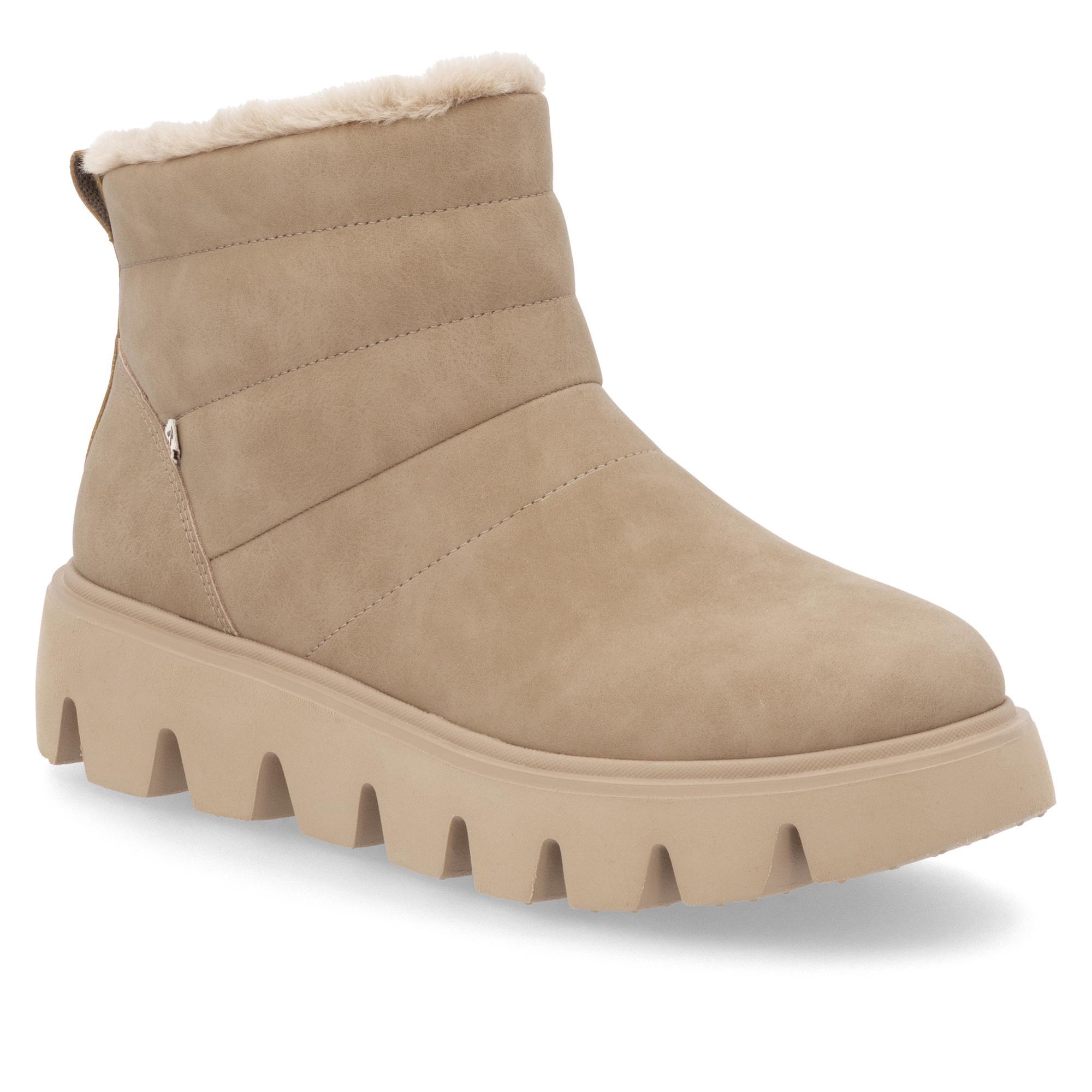 Угги женские зимние RIEKER Evolution р. 37 Бежевый (013815-37)