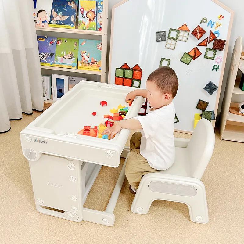 Детский столик Lumpurini Paoletta7в1 со стульчиком/мольбертом/доской для конструирования/игр с водой (e5765f87) - фото 11 Детский столик Lumpurini Paoletta7в1 со стульчиком/мольбертом/доской для конструирования/игр с водой (e5765f87) - фото 11