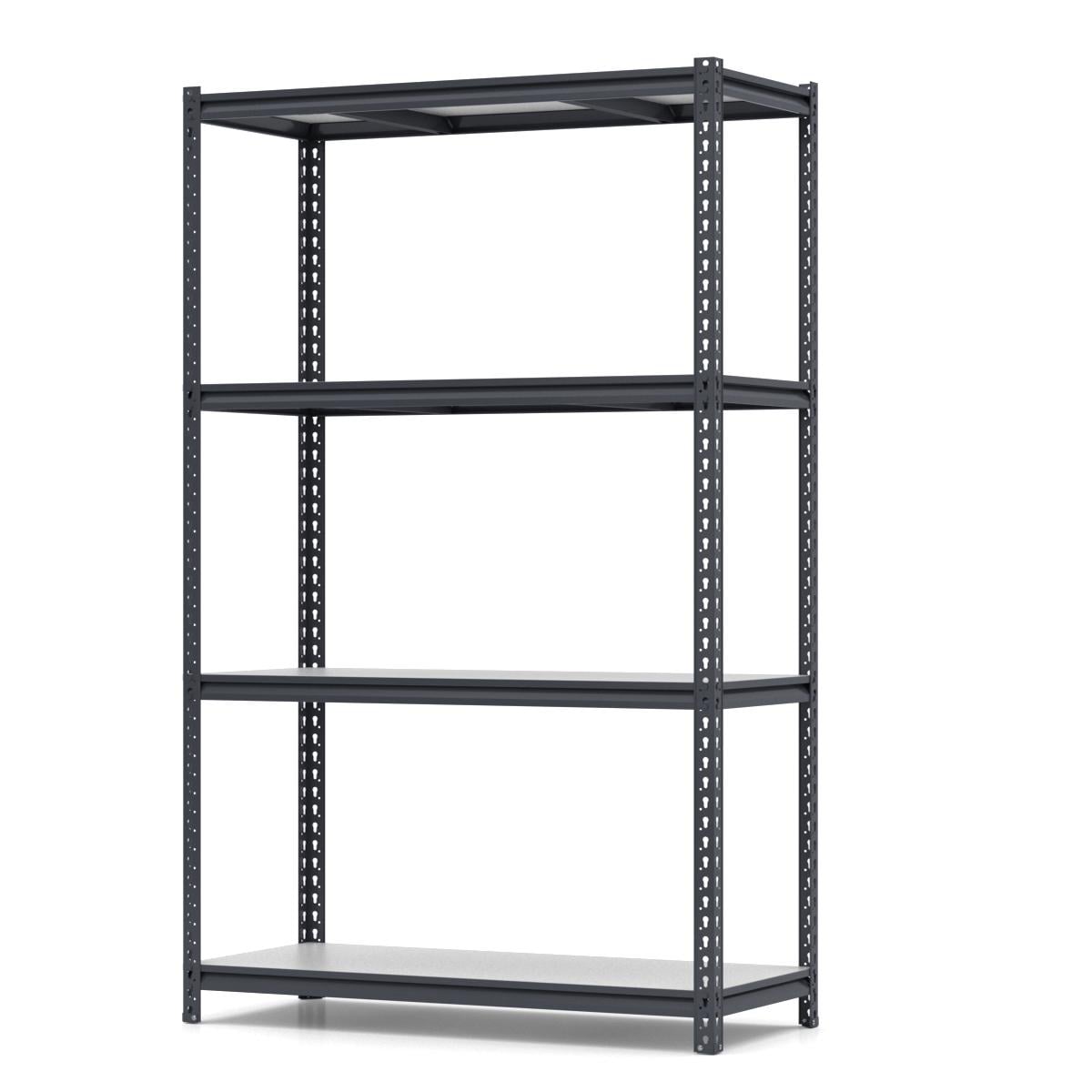 Стеллаж PIN Strong металлический покрашенный 4 полки из ламинированного ДСП 2000х1530х500 мм