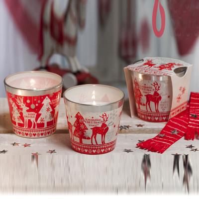 Свічка ароматична Scandinavian Christmas Christmas Apple (28711) - фото 2 Свічка ароматична Scandinavian Christmas Christmas Apple (28711) - фото 2