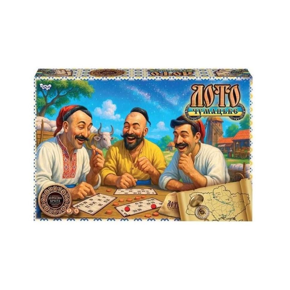 Игра настольная Danko Toys Млечное ЛОТО (SR-113-N-1389) Игра настольная Danko Toys Млечное ЛОТО (SR-113-N-1389)