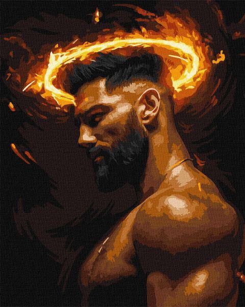 Картина по номерам Ideyka Профиль мужественности 40x50 см (Id-KHO8613)