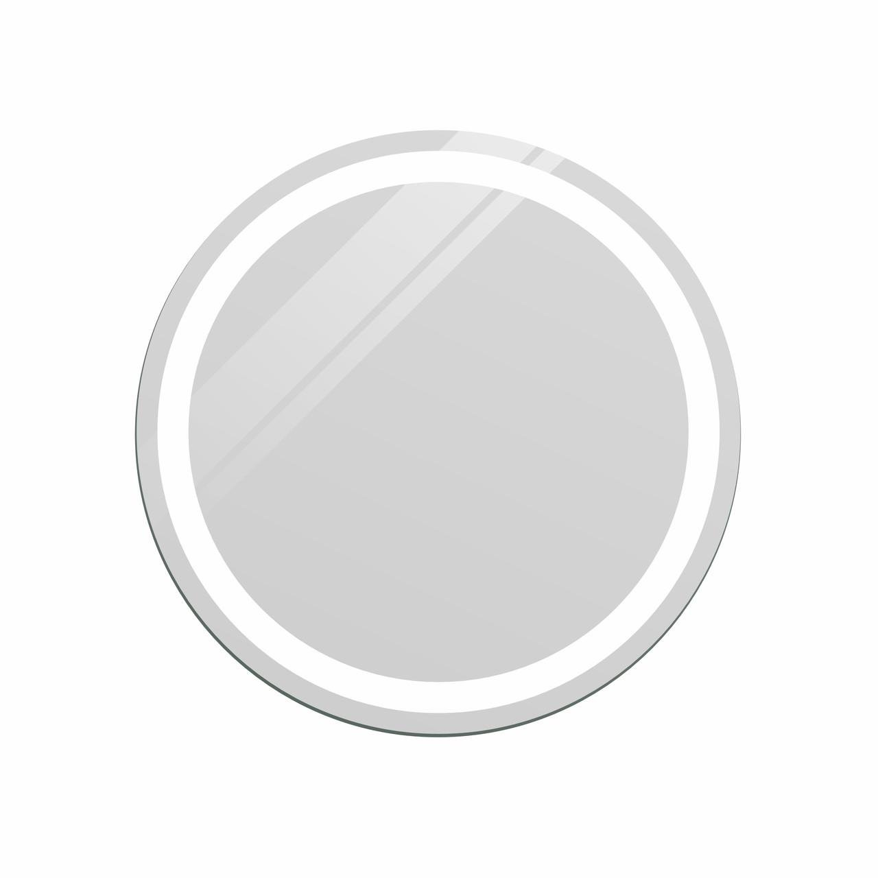 Зеркало подвесное RJ-070/2 круглое с подсветкой 70 см (2421978134)