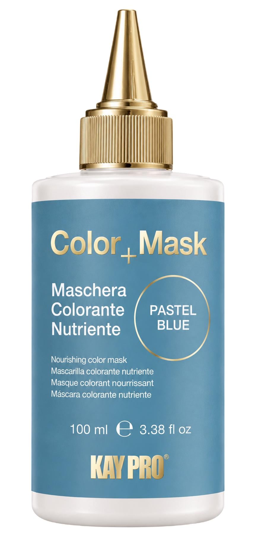 Питательная оттеночная маска KayPro COLOR+MASK Пастельный голубой 100 мл