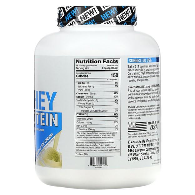 Протеїни EVL Nutrition 100% Whey Protein 2,27 кг (1353) - фото 4