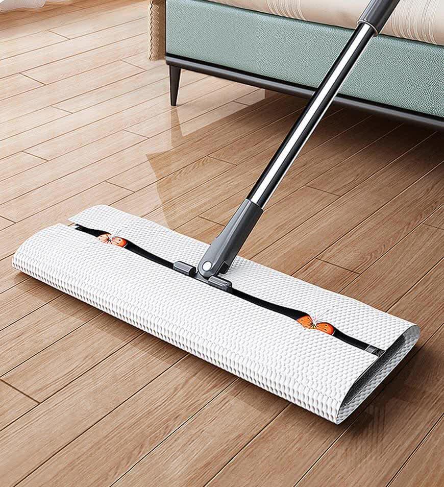 Набір швабра та відро з віджимом Joybos Z87 (23695015) - фото 7