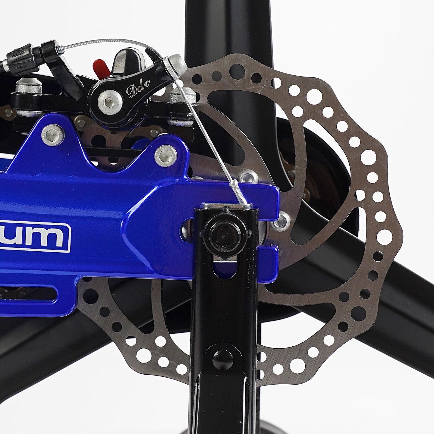 Велосипед двоколісний Corso Revolt 20" дитячий магнієвий Синій - фото 4