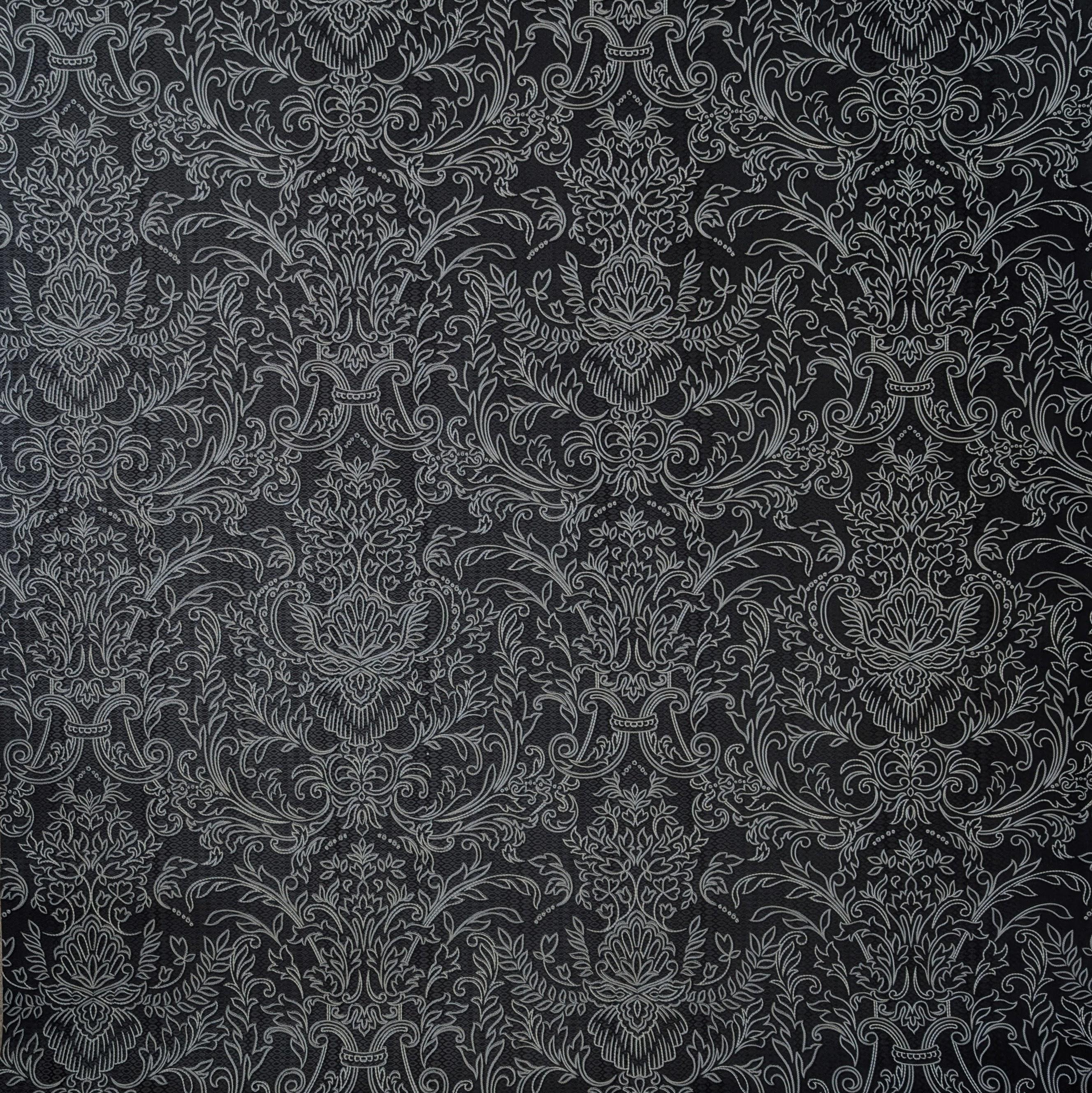 Обои виниловые на флизелиновой основе A.S. Creation Juliette 36467-1 Узор 1 м Черный (28446528)