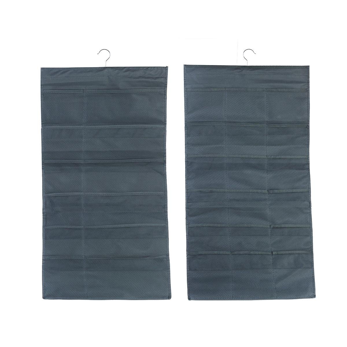 Підвісний органайзер для бюстгальтерів Supretto 77х40 см Сірий - фото 2 Підвісний органайзер для бюстгальтерів Supretto 77х40 см Сірий - фото 2