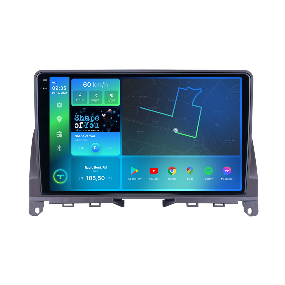 Магнитола штатная Torssen 2K DTS Mercedes W204 C-class 07-14 F9432 4G Carplay DSP (202308378)