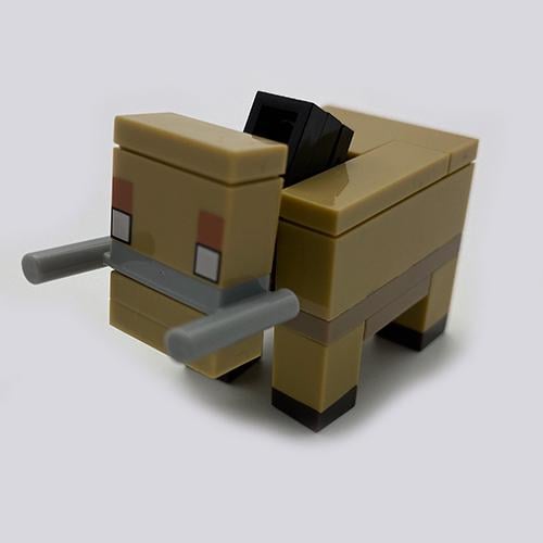 Конструктор фигурка iBlock Hoglin Minecraft 5,5 см - фото 1 Конструктор фигурка iBlock Hoglin Minecraft 5,5 см - фото 1