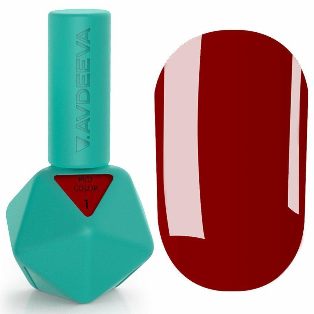 Гель-лак Victoria Avdeeva Red №01 12 мл