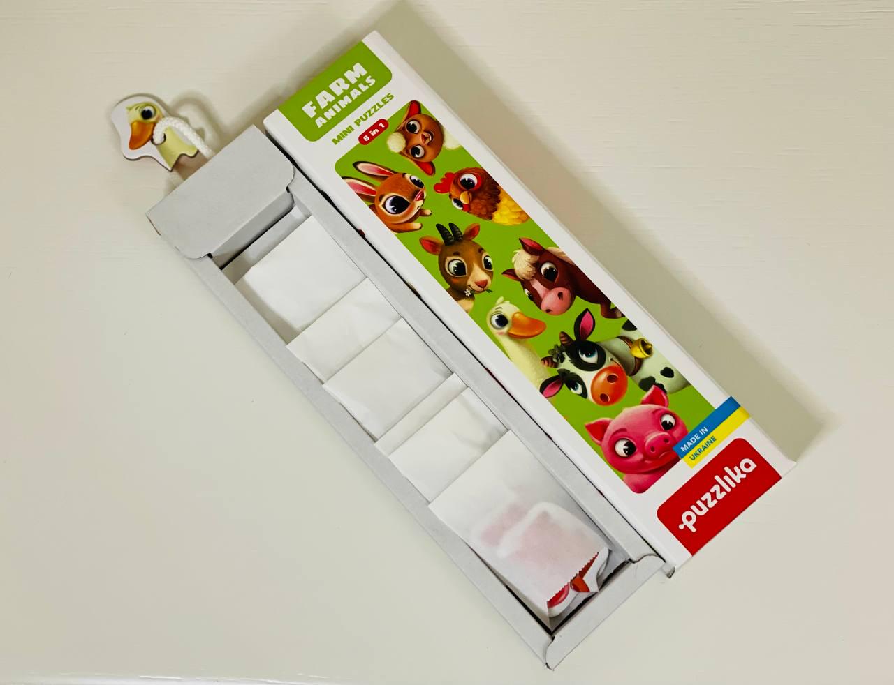Пазли Puzzlika Тварини ферми 32x4x8,5 см - фото 5 Пазли Puzzlika Тварини ферми 32x4x8,5 см - фото 5