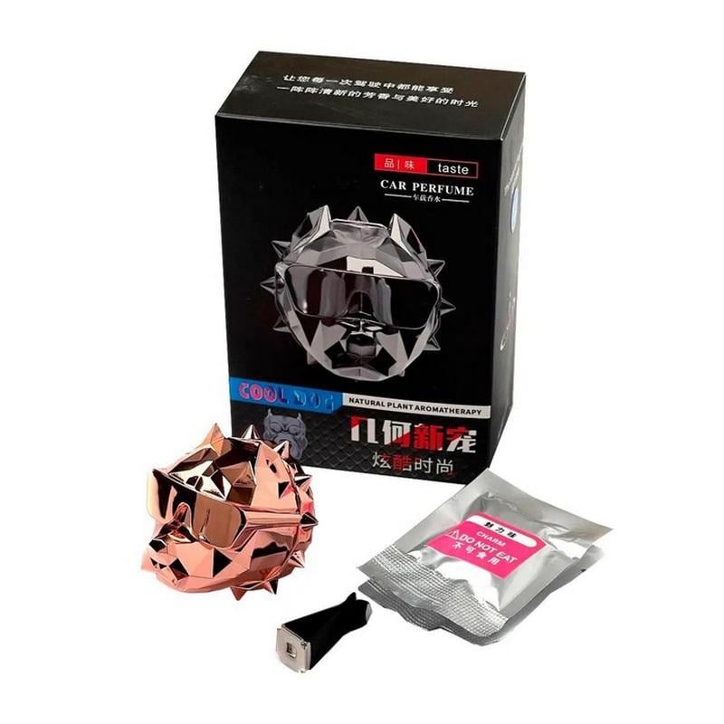 Ароматизатор автомобильный на решетку Питбуль Розовый (3794-Leader) - фото 2 Ароматизатор автомобильный на решетку Питбуль Розовый (3794-Leader) - фото 2