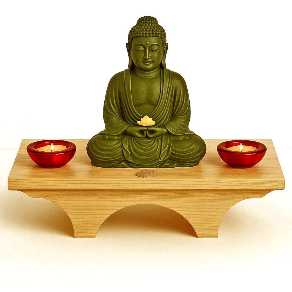 Алтарь для медитации из дерева Отрас Карри (ЛАТ-011603) Алтарь для медитации из дерева Отрас Карри (ЛАТ-011603)