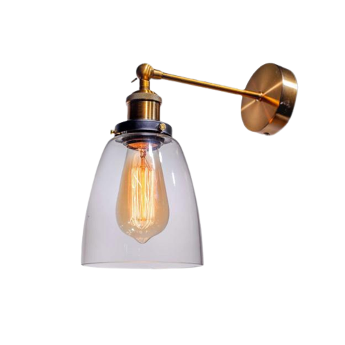 Бра loft 14 см Gold/Clear (2534-SHL)