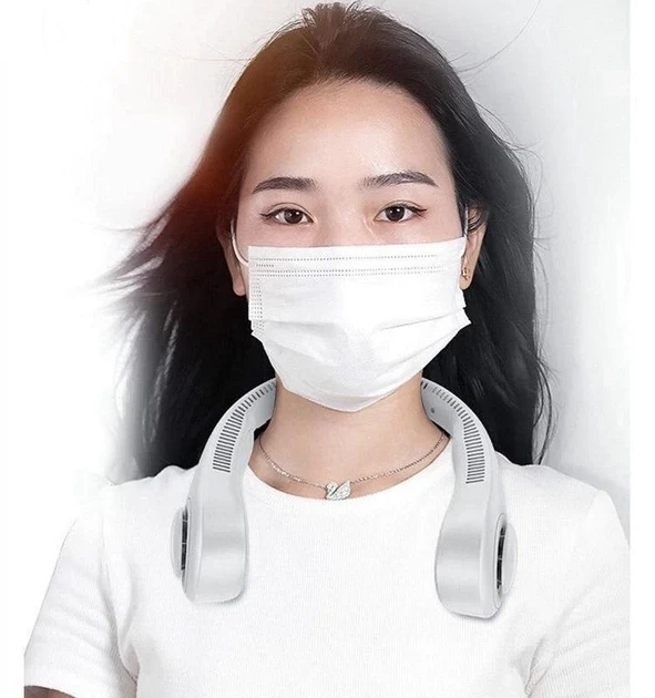 Вентилятор на шию NECK FAN VT-1010 з акумулятором 4000 мА·год 3 режими обдування 5 Вт (2702620006) - фото 4 Вентилятор на шию NECK FAN VT-1010 з акумулятором 4000 мА·год 3 режими обдування 5 Вт (2702620006) - фото 4