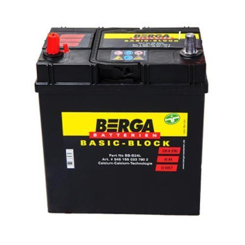 Аккумулятор автомобильный BERGA Basic Block 6СТ-35 Ah Аз ASIA 300A EN ТК 535119029 (28275)