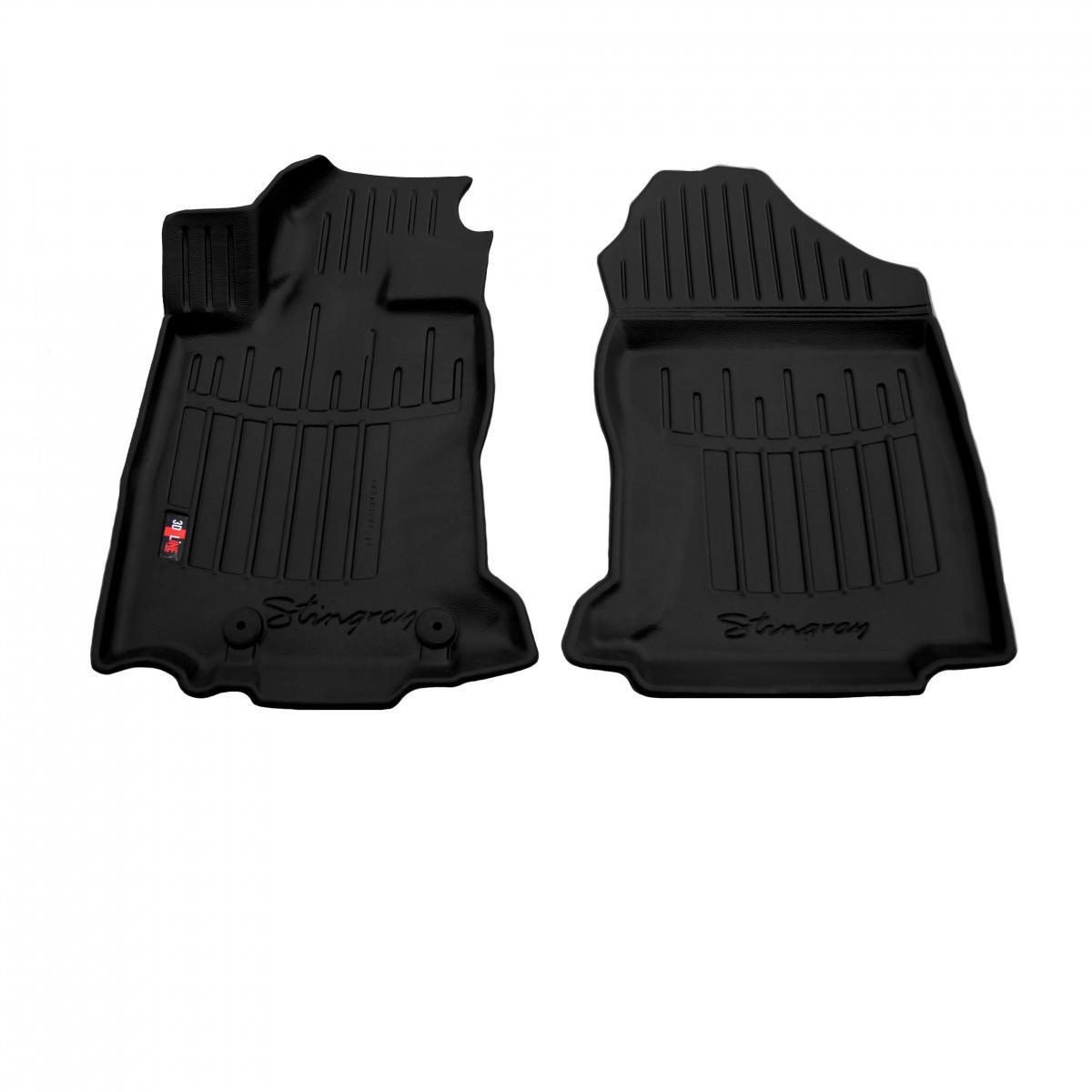 Коврики резиновые Stingray для Subaru Outback VI BT 2020- с бортом ТЕП 2 шт. (5029032)