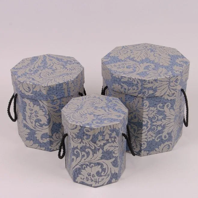 Комплект коробок для цветов Flora 3 шт. (41874) - фото 1 Комплект коробок для цветов Flora 3 шт. (41874) - фото 1