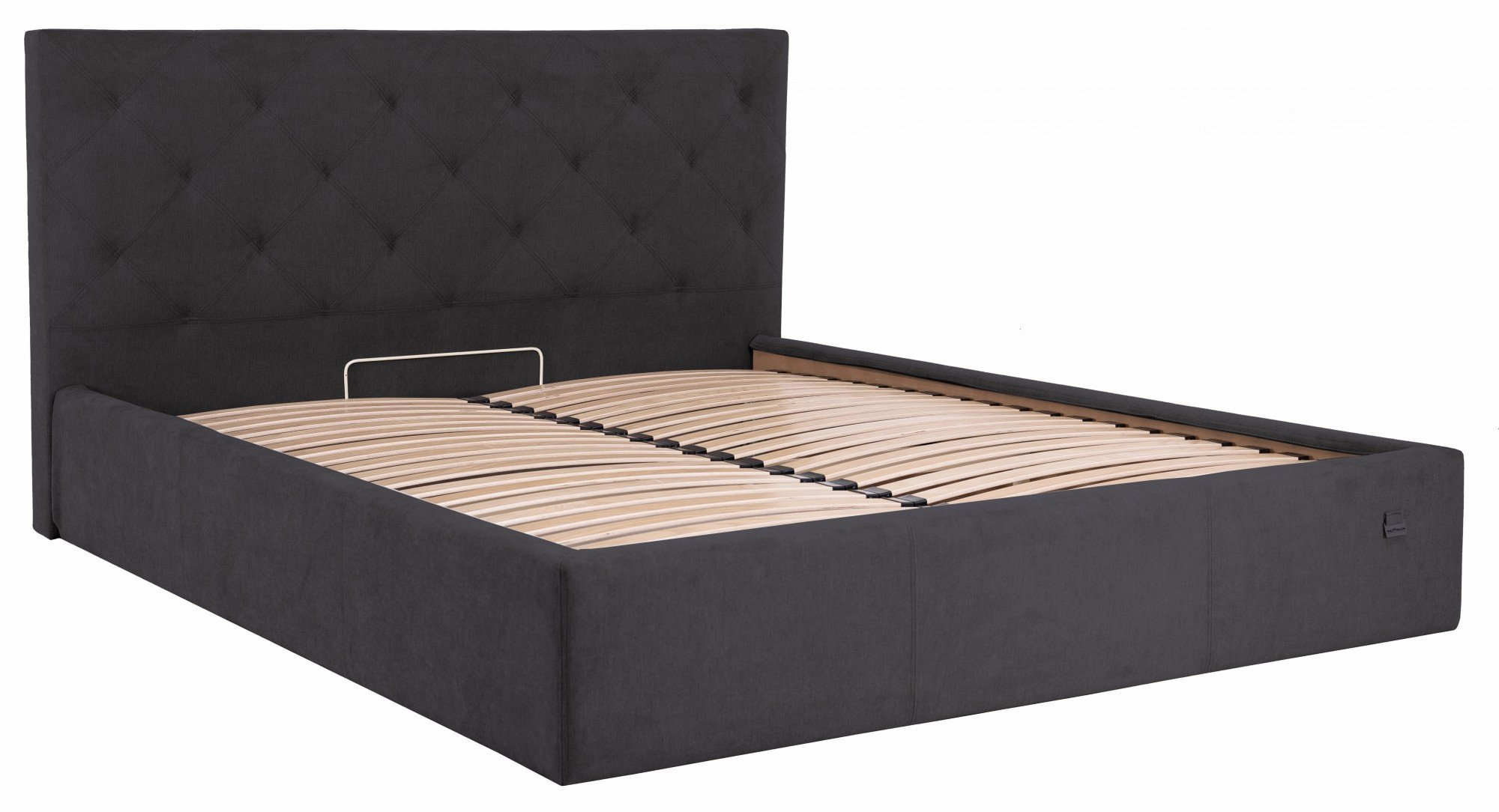 Кровать Bristol Standart Мисти Dark Grey 120х190 см Темно-серый