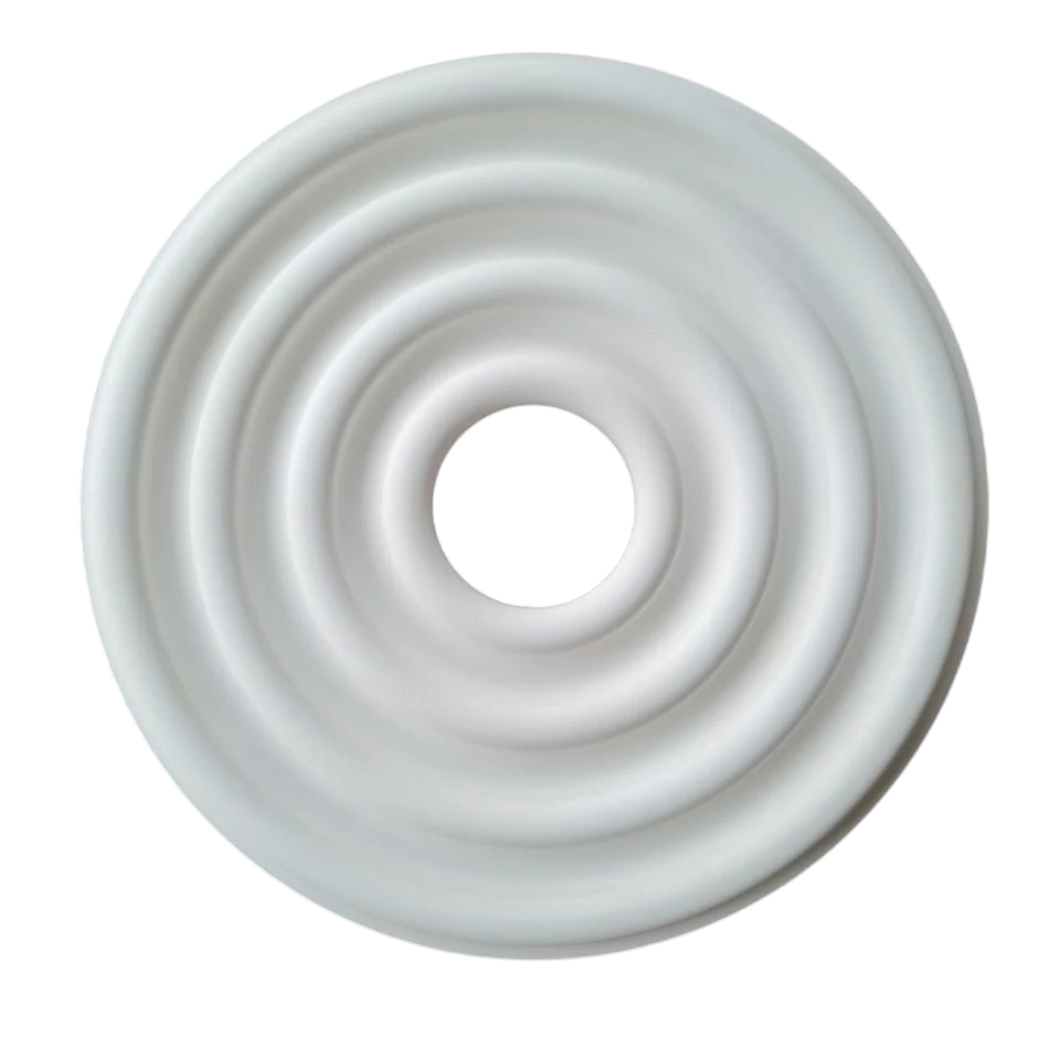 Розетка потолочная ErmitageDecor из гипса Р-1007 б современная круглая рельефная 760 мм (r1007 б)