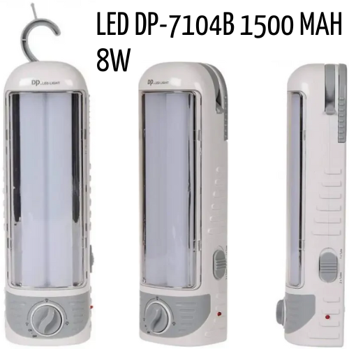 Фонарь аккумуляторный LED DP-7104B 1500 mAh 8 W - фото 6