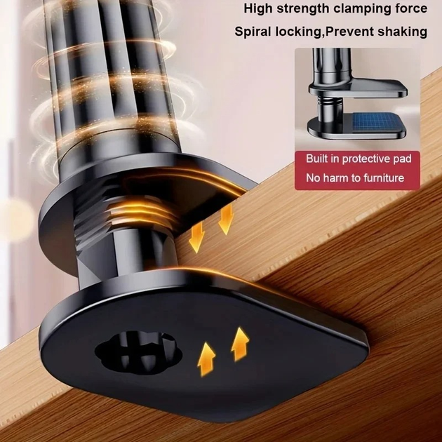 Гибкий держатель Clefers для телефонов и планшетов Xiaomi/iPhone/iPad (W57) - фото 4 Гибкий держатель Clefers для телефонов и планшетов Xiaomi/iPhone/iPad (W57) - фото 4