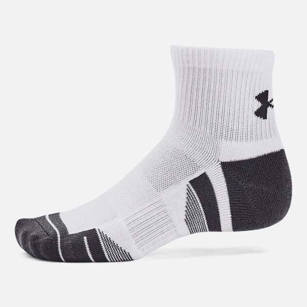 Носки Under Armour Performance Tech 3pk Qtr Уни M Белый (1379510-100 M) - фото 2