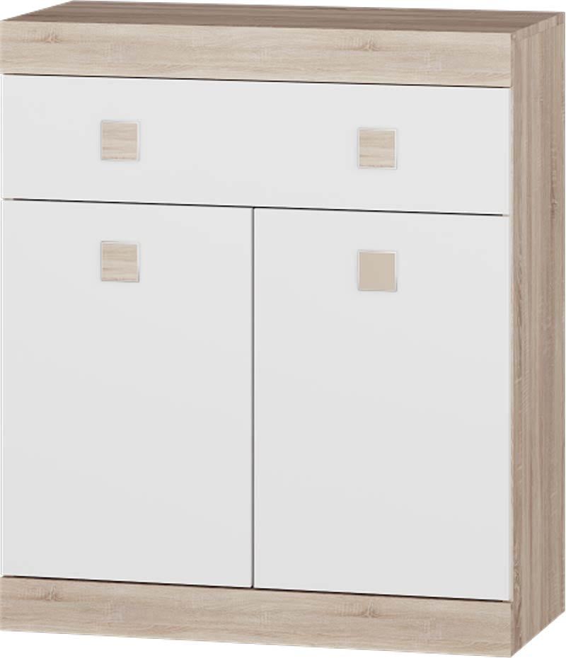 Комод для речей Еверест Соната 4 Сонома/Білий (Son-1) Комод для речей Еверест Соната 4 Сонома/Білий (Son-1)